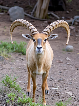 Aoudad, also known as Barbary sheep, are a species of caprine found in Africa. Despite their appearance, aoudad are neither sheep nor goats. They can be seen at the Fossil Rim Wildlife Center in Texas