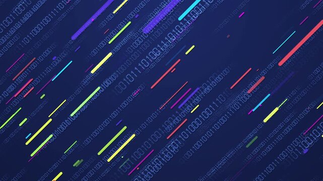 abstract background with blue lines