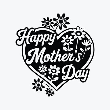 Happy Mothers Day Svg