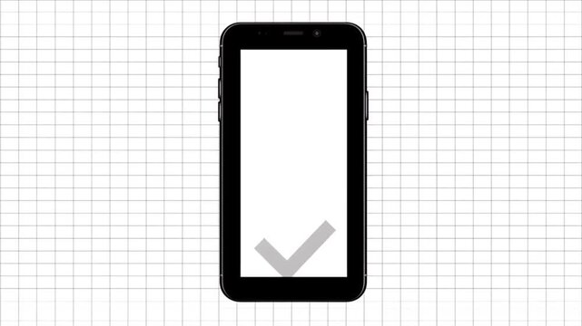 QR code tax payment on white grid for public service