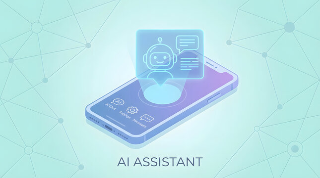 AI assistant on a smartphone screen.
