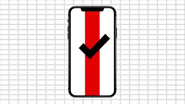 QR code purchase on white grid for unmanned store