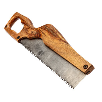 Professional Hand Saw Knife with Wooden Handle and Sharp Blade for Precise Woodworking