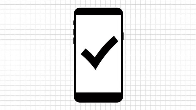 QR code ticket on white grid for event access