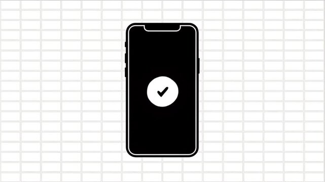 QR code reward point on white grid for loyalty program