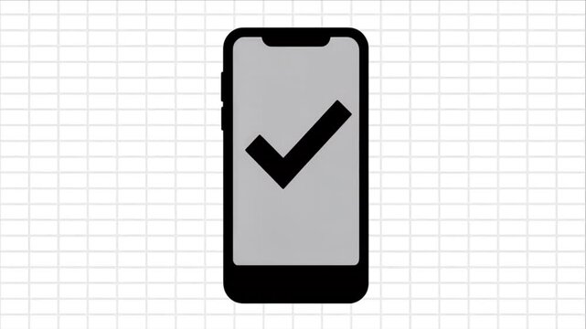 QR code checkin on white grid for hotel hospitality