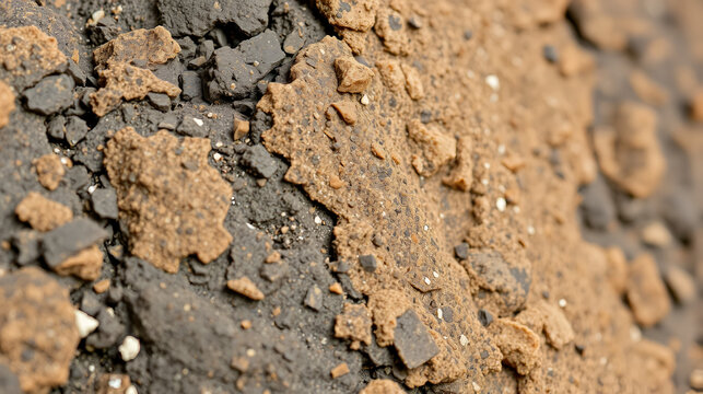 Arenite stone close up