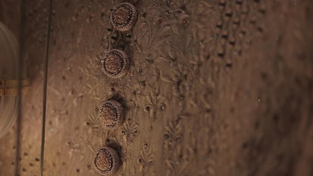 Indian groom dress aka Sherwani, Traditional white designer wear of the groom, Fashionable indian apparel | Selectively focused	