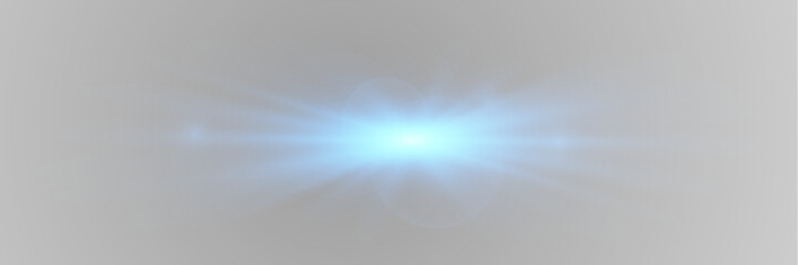 «Cinematic blue stellar flare isolated on dark» © LILIIA SMIRNOVA