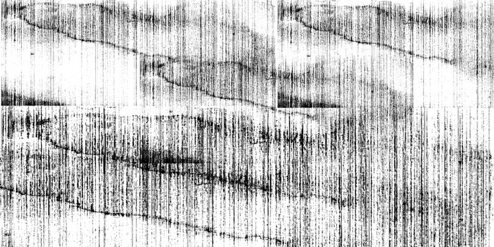 Abstract Distorted Black and White Grunge Texture Background