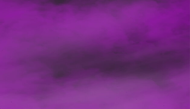 Abstract dark purple smoke background with moody atmospheric clouds. Vibrant violet fog texture for creative mysterious backdrop design.