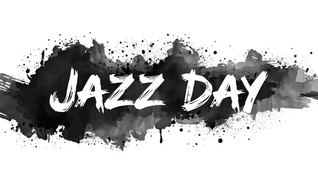 A vibrant celebration of music on International Jazz Day with a bold artistic design