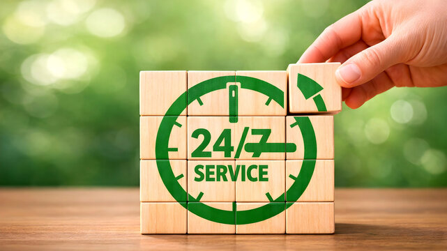 "Nonstop customer service&mdash;uninterrupted support available 24/7, every day of the week."