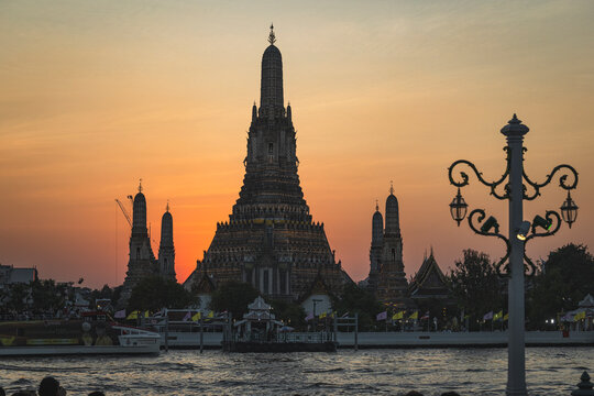 Detail of skyline in bangkok