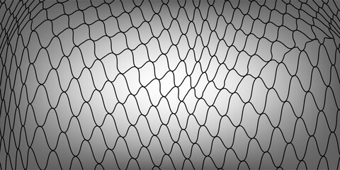 Mesh texture for fishing nets. Grunge pattern for sportswear or soccer goal, volleyball net, basketball hoop, hockey, athletics. eps10 © badrut