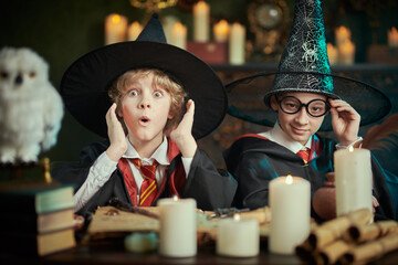 Fototapeta premium Reaction Wizard Quest