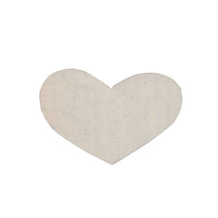 Obraz premium Heart Shaped Cutout from Vintage Book Page