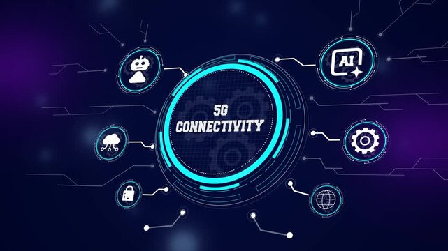 Advanced 5G connectivity infrastructure prioritizing high speed wireless data transmission and seamless global networking for modern technical projects