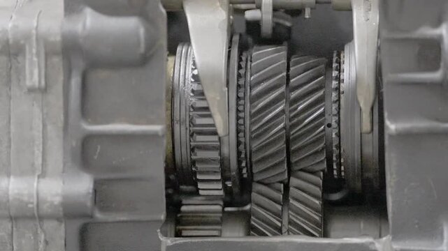 Teaching Demo, Automotive Training, Transmission Housing Close-up View