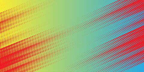 Obraz premium Vibrant Abstract Gradient Background With Diagonal Halftone Dots and Colorful Texture for Design