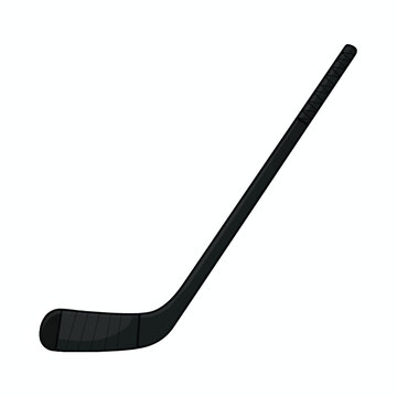 A digital illustration of a black hockey stick against a white background.  (2)_traced