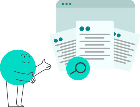 Document Checking Illustration