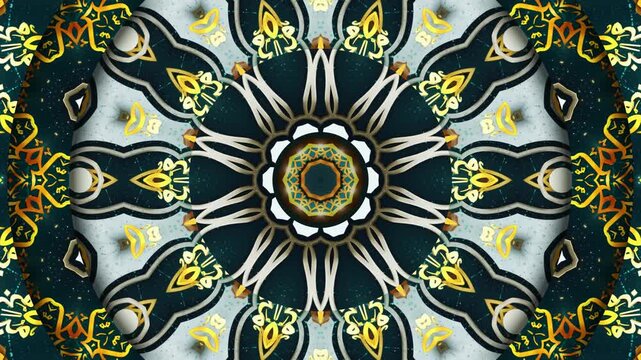 Batik Ethnic Ornament Kaleidoscope