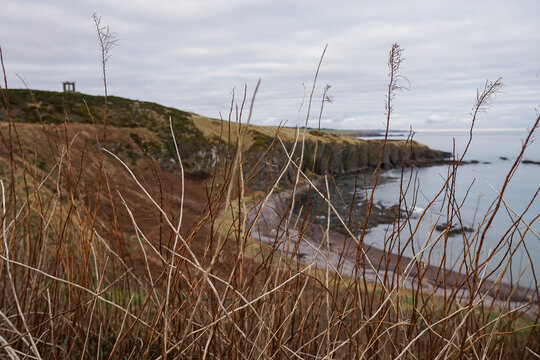 Dunnottar Cliffs, Stonehaven, Cowie, Scotland, Great Britain, UK