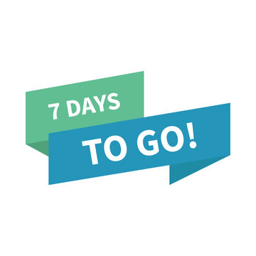 7 days to go