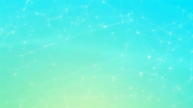 Abstract network pattern on gradient background