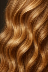 Fototapeta premium red hair background