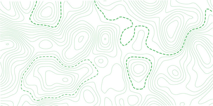 Abstract background of topographic map contour line pattern. Topographic map background. Grid map. Abstract vector illustration.