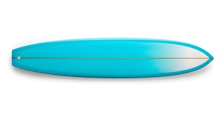Fototapeta premium Classic Blue Gradient Surfboard