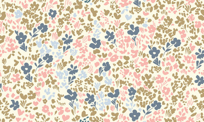 Naklejka premium seamless floral pattern 