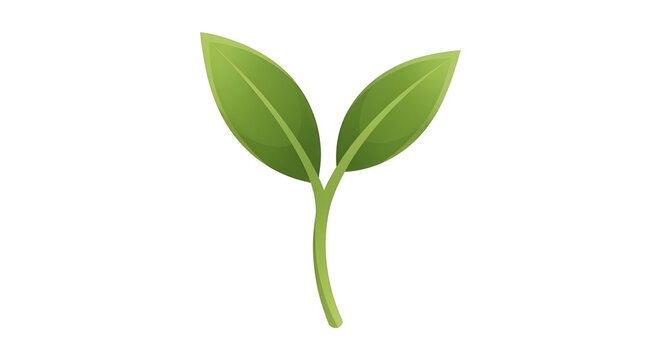 Icono de vector de elemento de naturaleza de ecolog&iacute;a de hoja verde, icono de hoja, vector de elemento de naturaleza de ecolog&iacute;a de hoja verde
