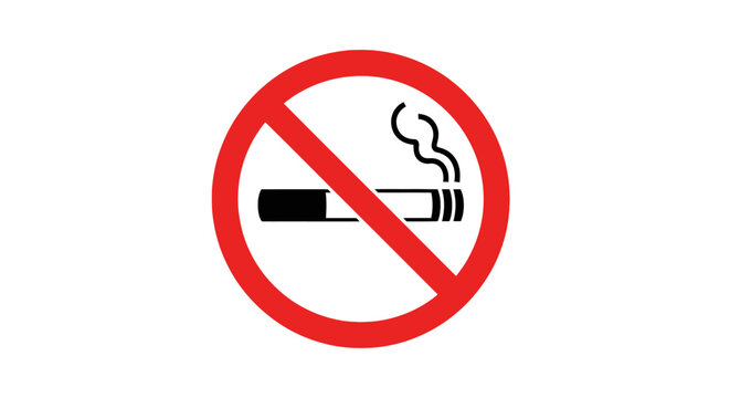 No Smoking Warning Sign Symbol 30.