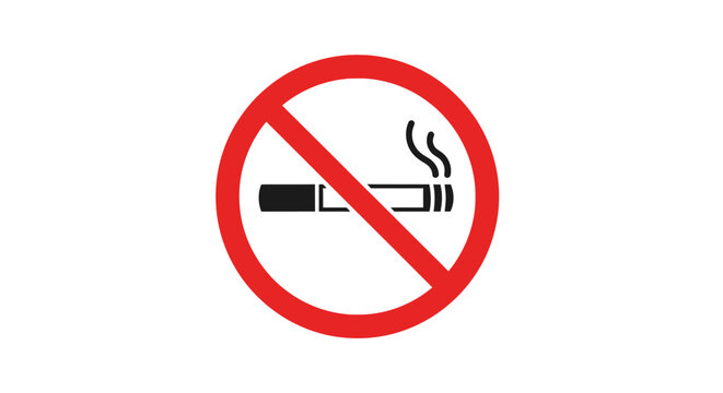 No Smoking Warning Sign Symbol 34.