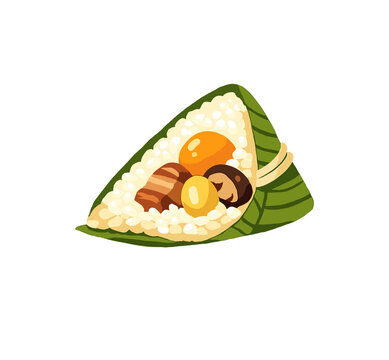 Illustration of a Zongzi