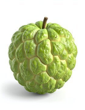 Ripe Custard Apple - A Sweet and Nutritious Tropical Fruit.