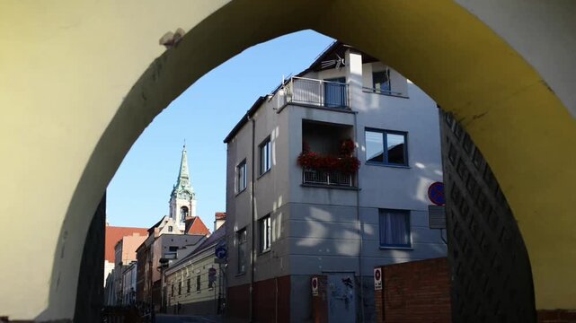 Monastery Gate of Holy Spirit in Torun, Poland