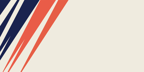 Fototapeta premium simple american background with copy space