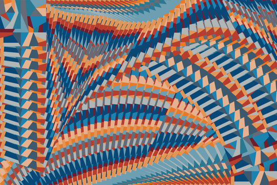 op art wave effect modern abstract background, creatve dynamic pattern, comple organized structure, orignal vector decoration