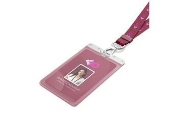 Lanyard ID Card Mockup
