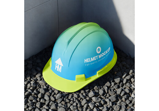 Construction Helmet Mockup