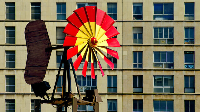 Eolienne en milieu urbain