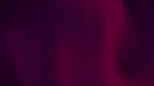 A dark magenta purple gradient background loop with soft folds and subtle lighting for abstract graphic design