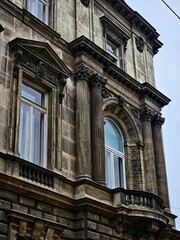Obraz premium View of the old architecture of buildings in Vienna, Austria.