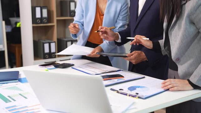 Co-workers are consultants on business documents, tax, transactions and business combinations after a bankrupt merger with a newly founded company.