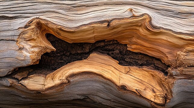 burl. Large burl protruding from old tree trunk, splitting the bark. gardening catalogs, home-decor guides, designed for gardening and botanical catalogs, used by product managers.