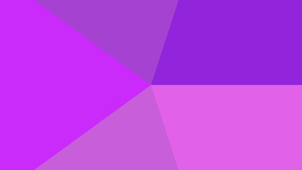Fototapeta premium Abstract geometric gradient background with diagonal split purple and pink tones for modern design